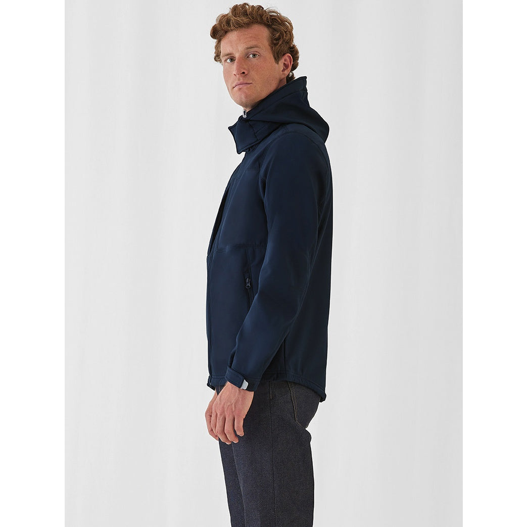 B&C Collection Hooded Softshell Men