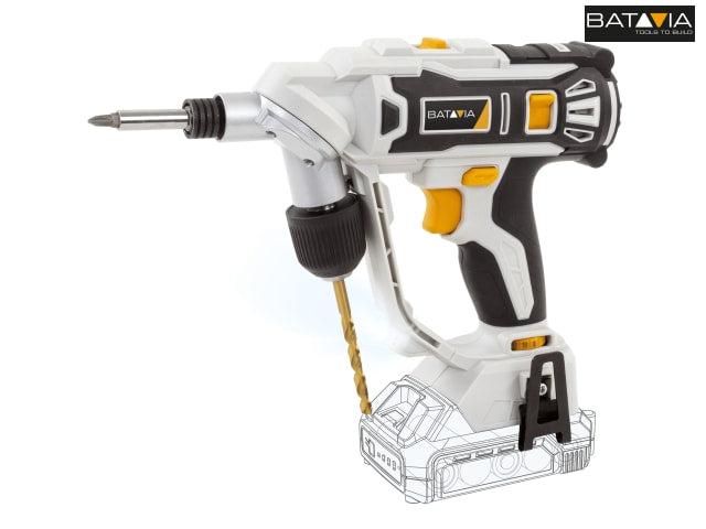 Batavia MAXXPACK Twin Drill® Drill & Screwdriver 18V Bare Unit