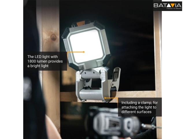 Batavia MAXXPACK LED Work Light 18V Bare Unit