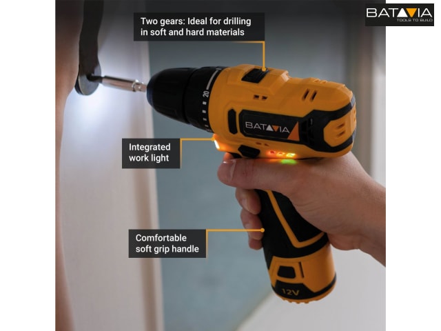 Batavia FIXXPACK Drill Driver 12V Bare Unit