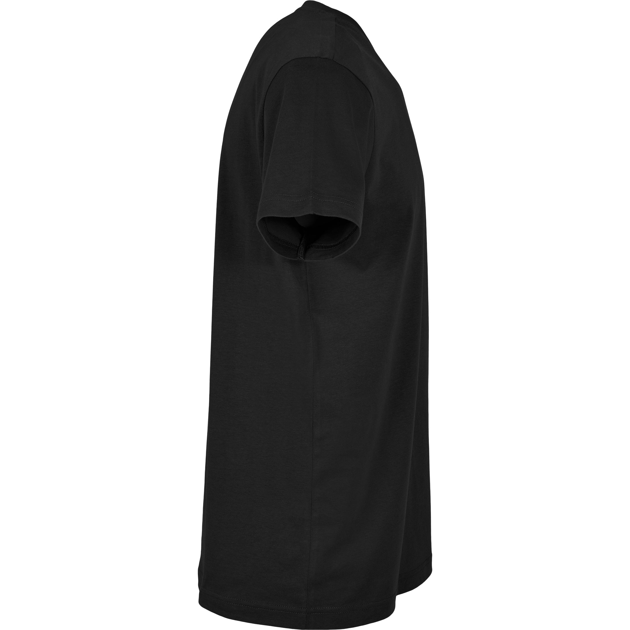 Build Your Brand Basic Basic Round Neck Tee - Black