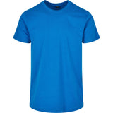 Build Your Brand Basic Basic Round Neck Tee - Cobalt Blue