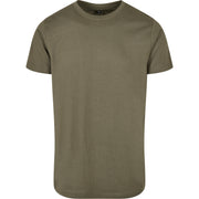 Build Your Brand Basic Basic Round Neck Tee - Olive