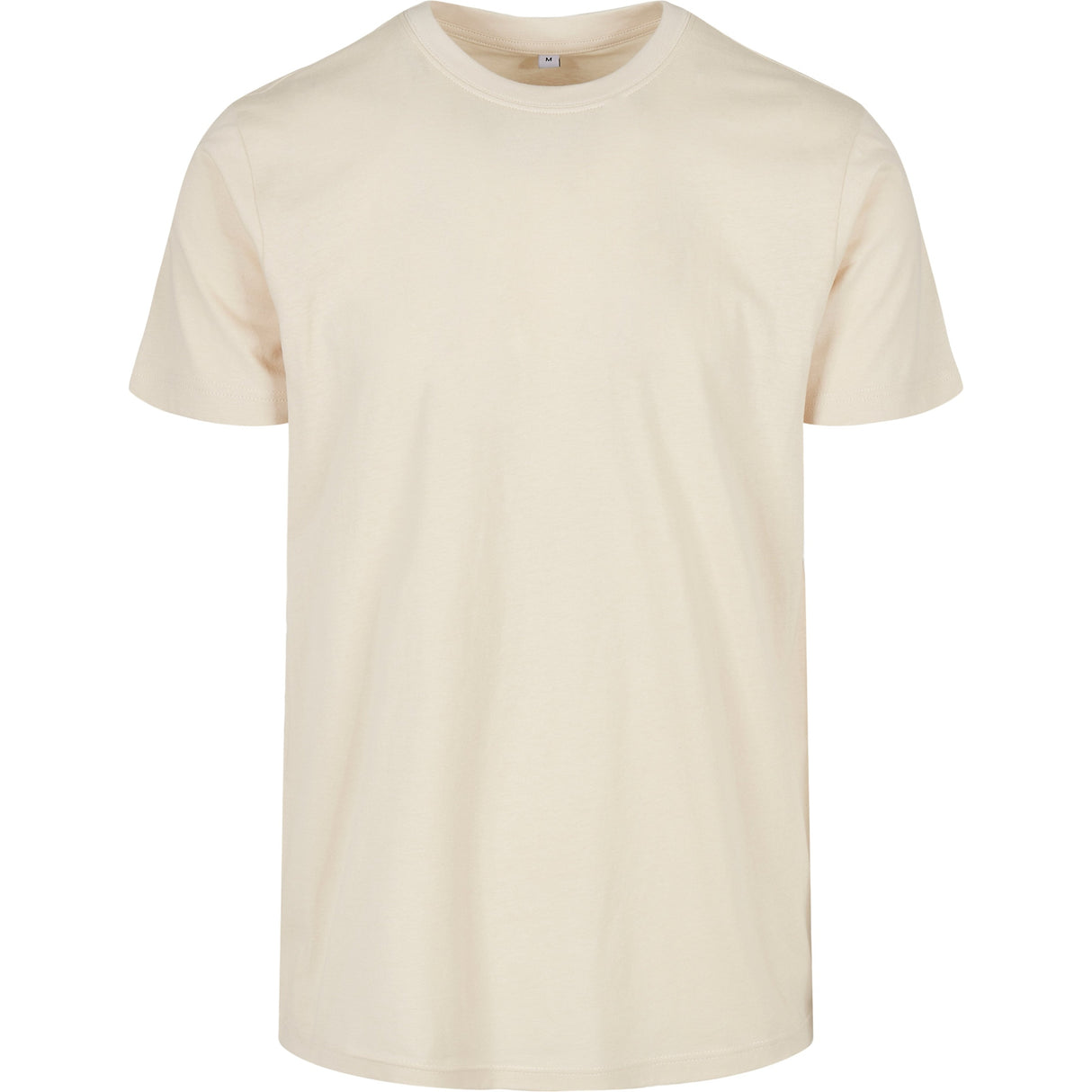 Build Your Brand Basic Basic Round Neck Tee - Sand