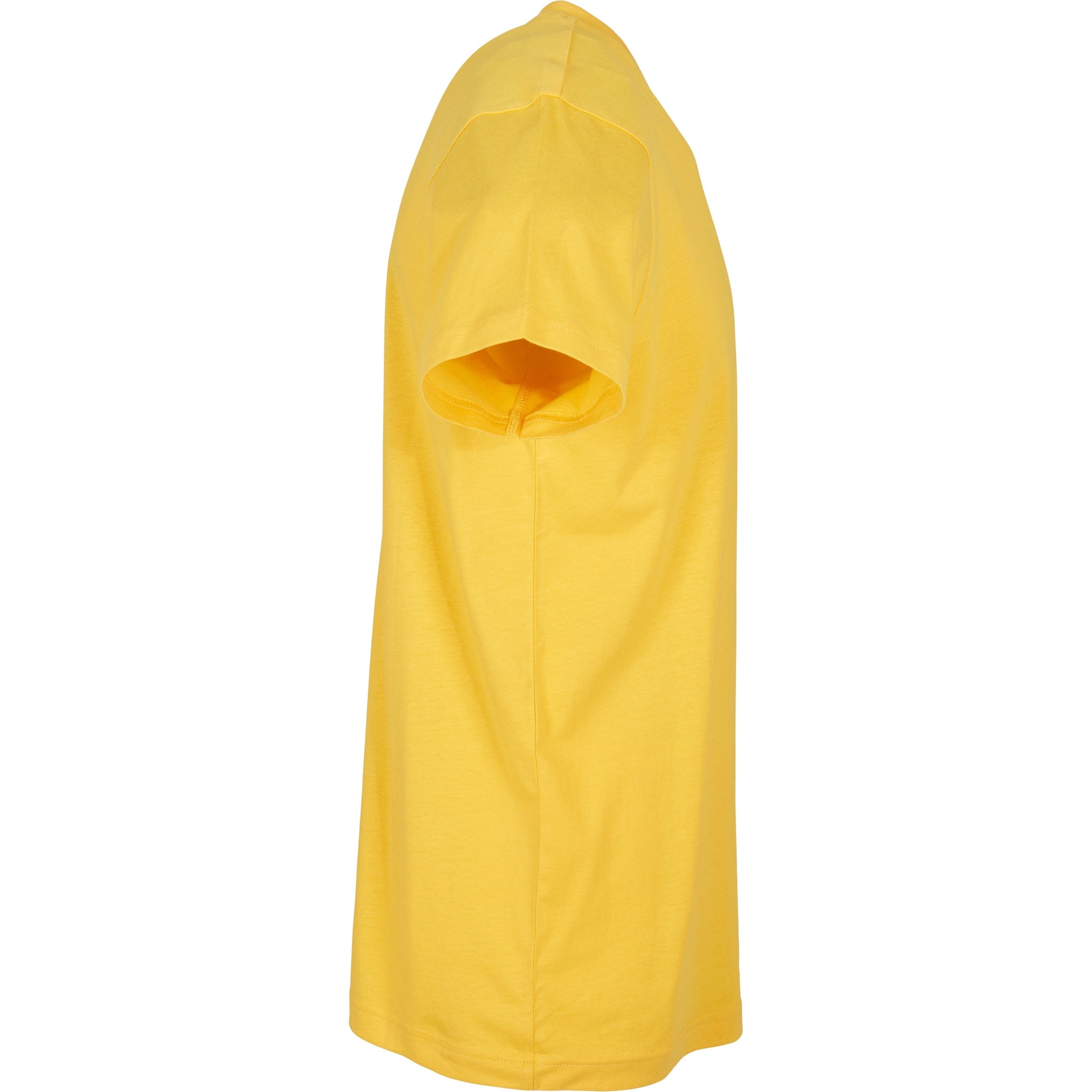 Build Your Brand Basic Basic Round Neck Tee - Taxi Yellow