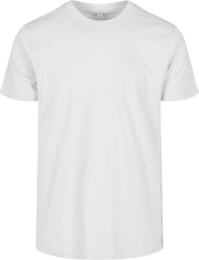 Build Your Brand Basic Basic Round Neck Tee - White