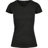 Build Your Brand Basic Women's Basic Tee - Black