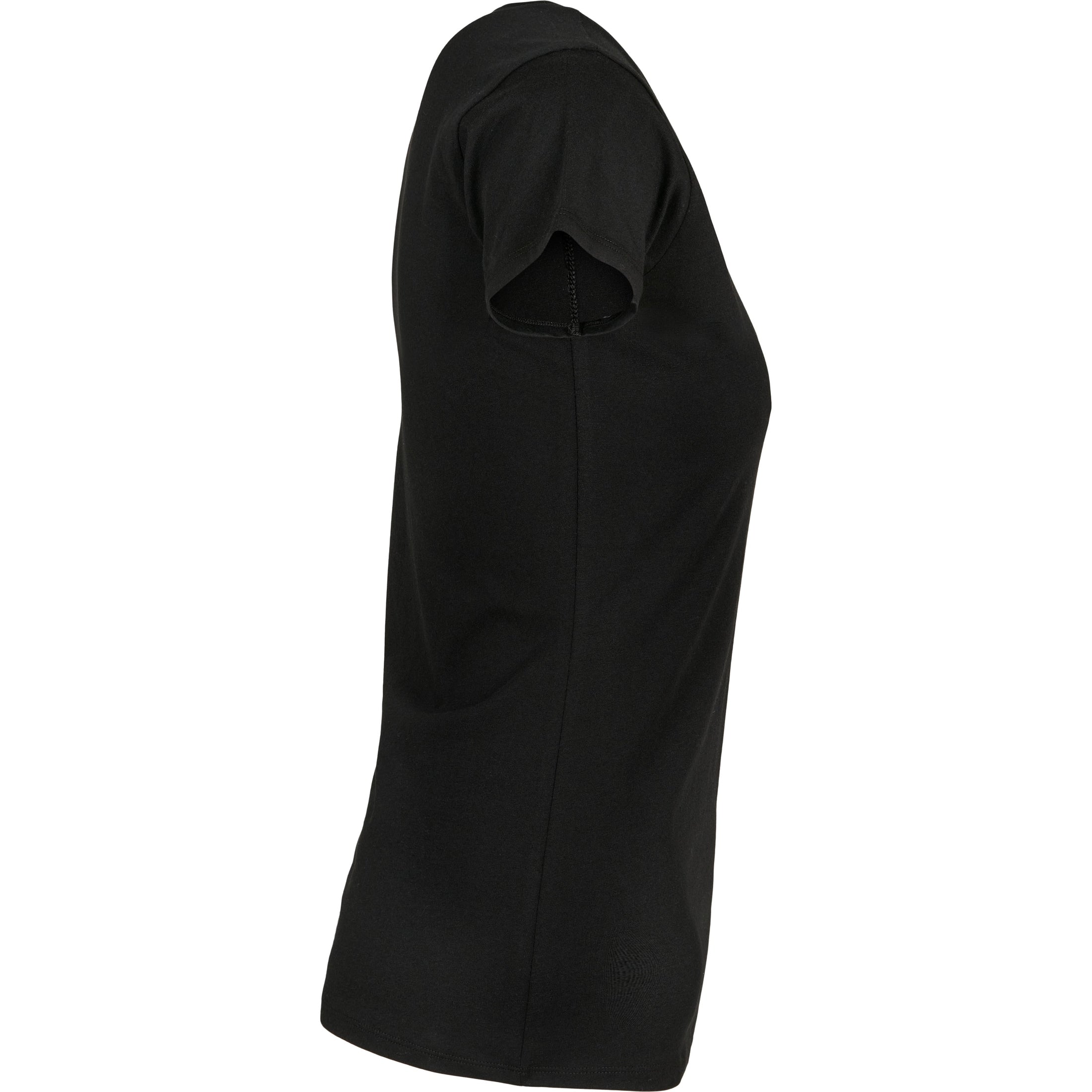 Build Your Brand Basic Women's Basic Tee - Black