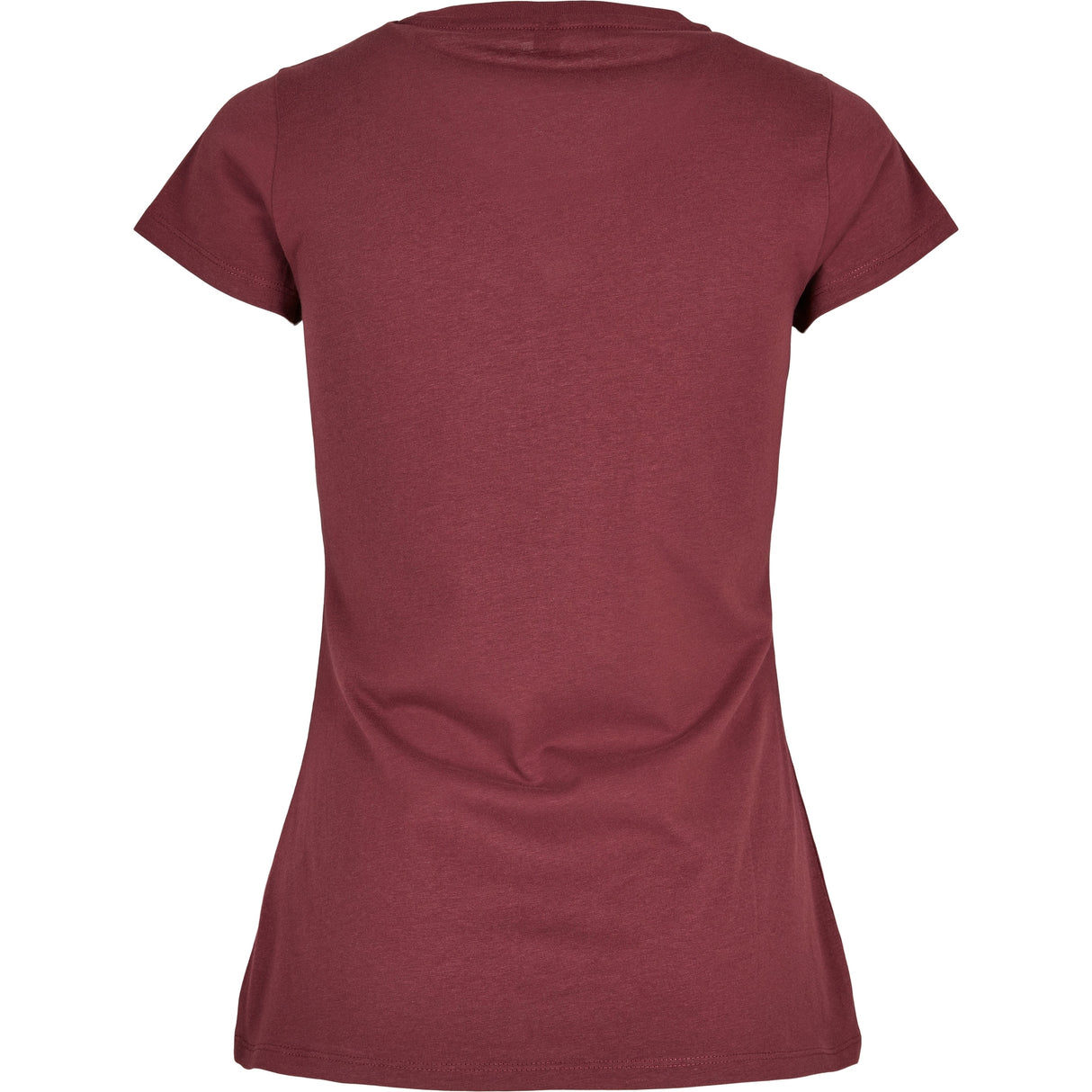 Build Your Brand Basic Women's Basic Tee - Cherry