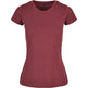 Build Your Brand Basic Women's Basic Tee - Cherry