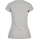 Build Your Brand Basic Women's Basic Tee - Heather Grey