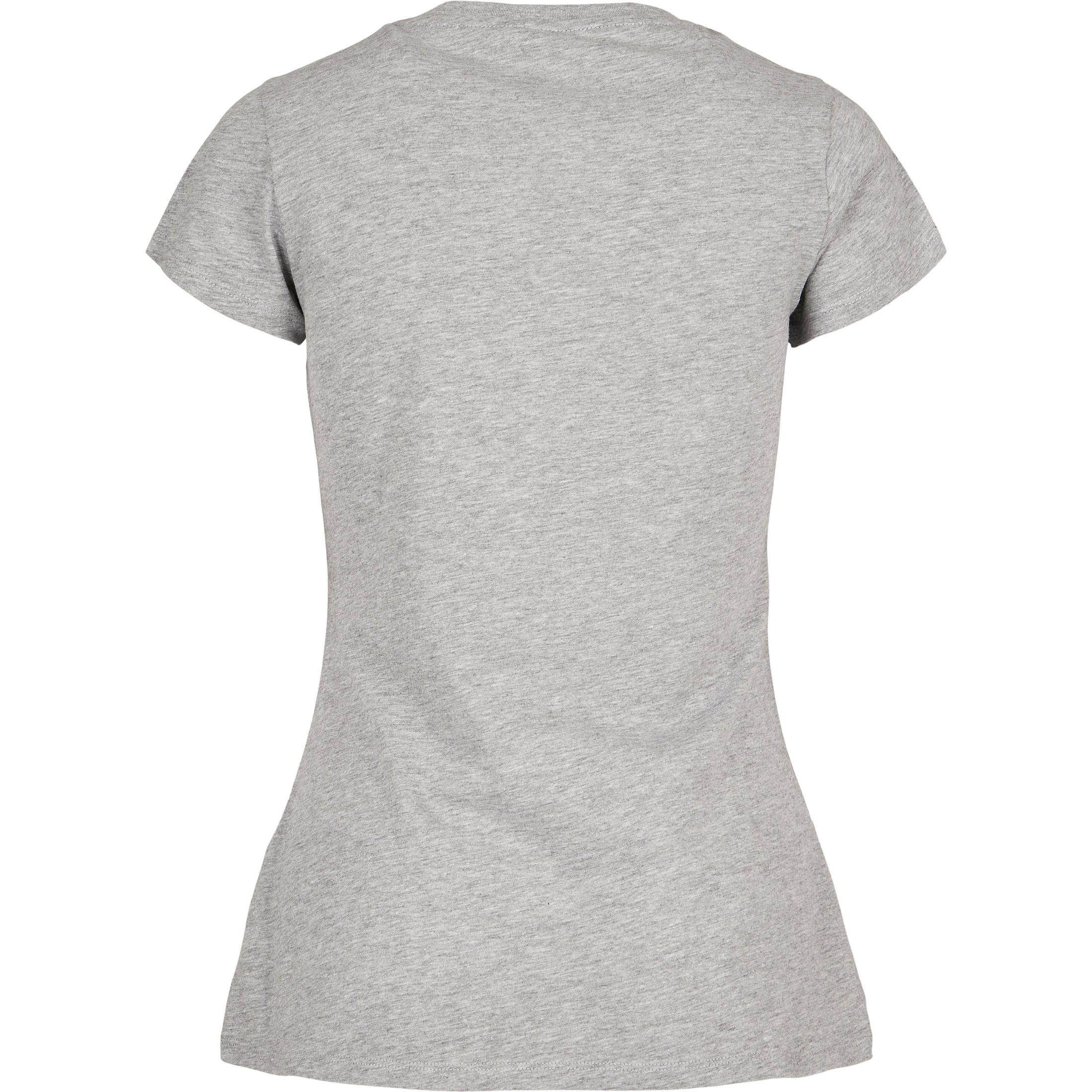 Build Your Brand Basic Women's Basic Tee - Heather Grey