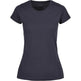 Build Your Brand Basic Women's Basic Tee - Navy
