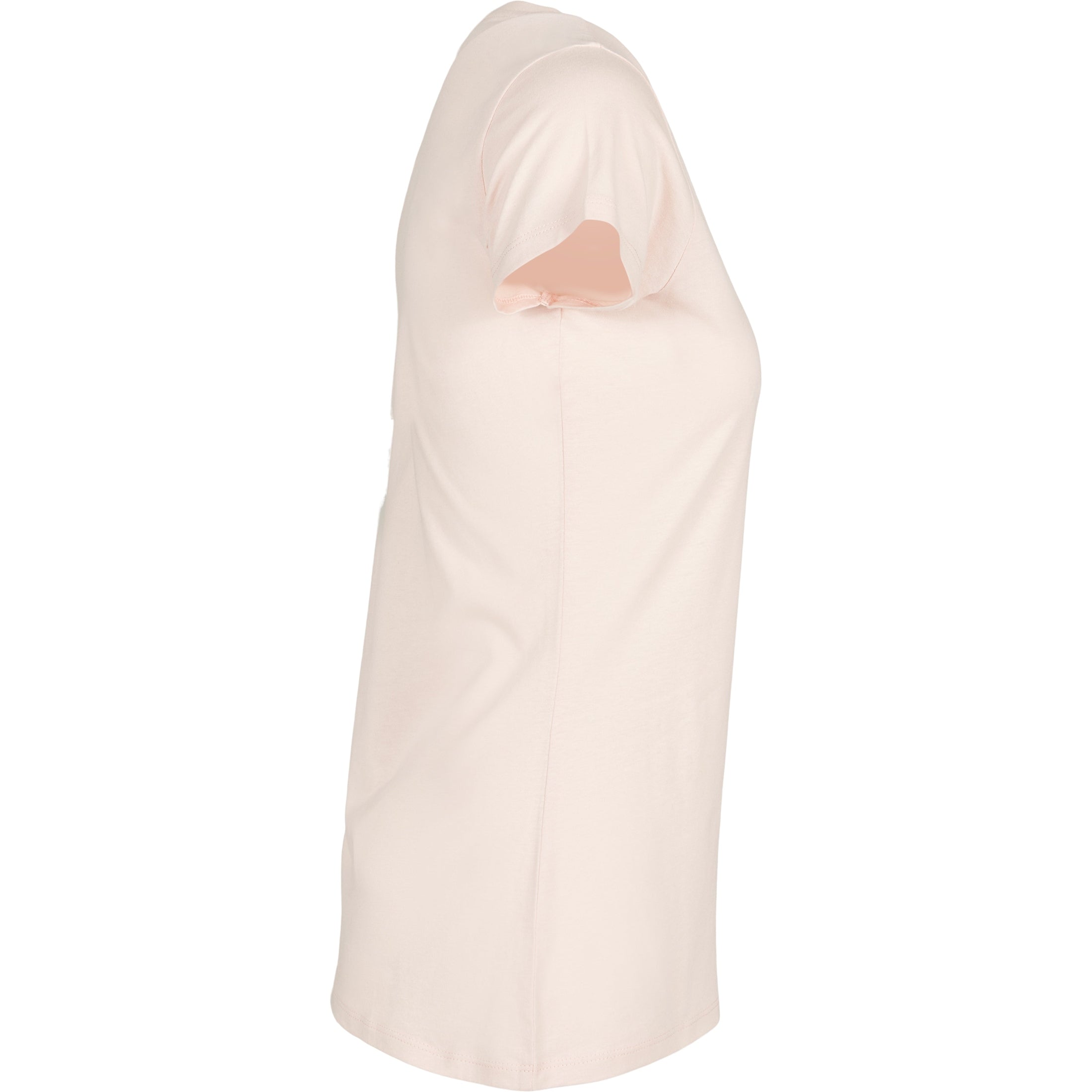 Build Your Brand Basic Women's Basic Tee - Pink