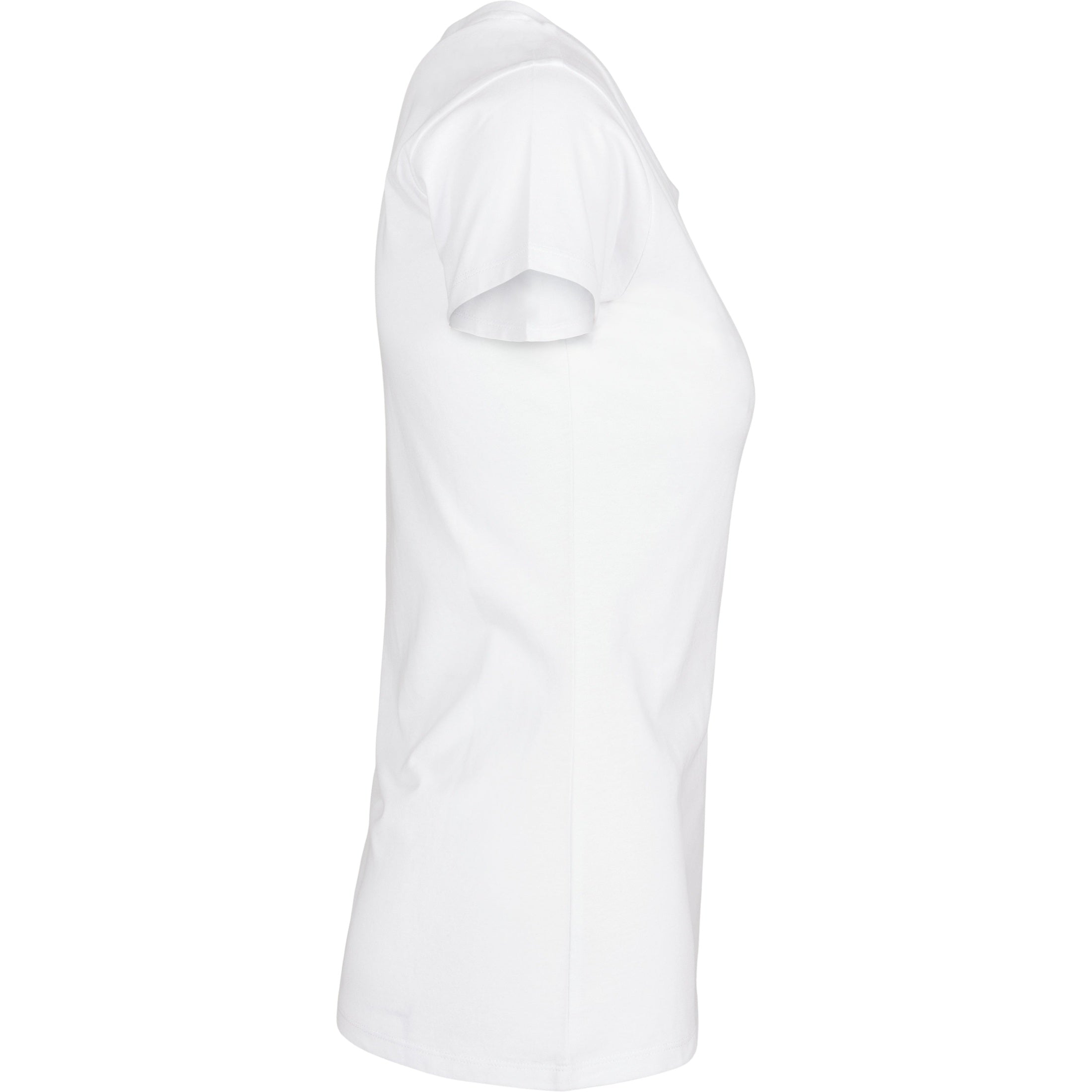 Build Your Brand Basic Women's Basic Tee - White