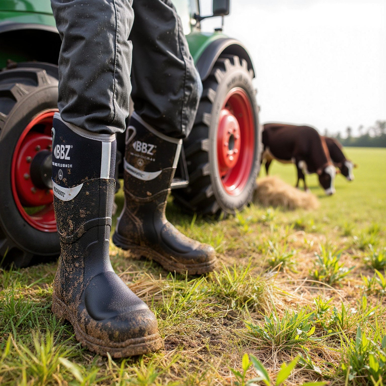 BBZ9000 Safety Wellington Boot - Black