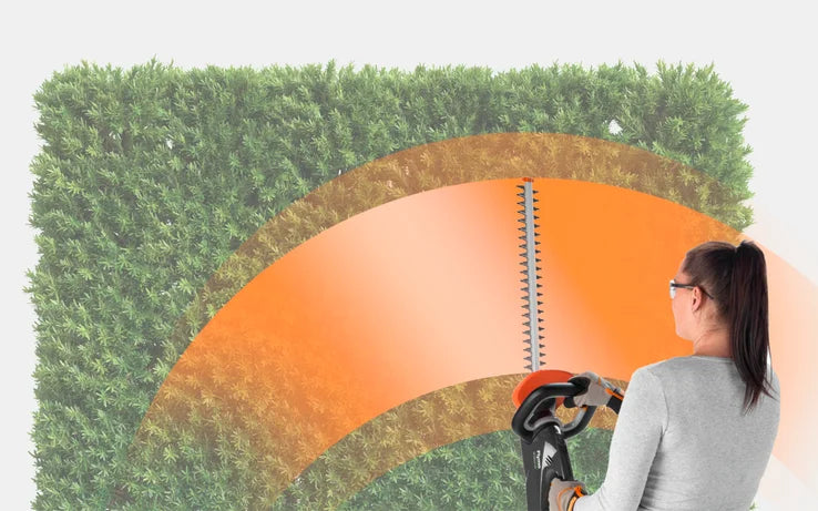 FLYMO 18V UltraCut 500 Cordless Hedge Trimmer – Bare Unit