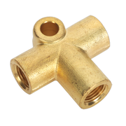 Sealey Brake Tube Connector M10 x 1mm 3-Way