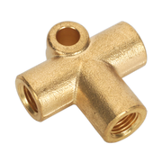 Sealey Brake Tube Connector 3/8"UNF x 24tpi 3-Way