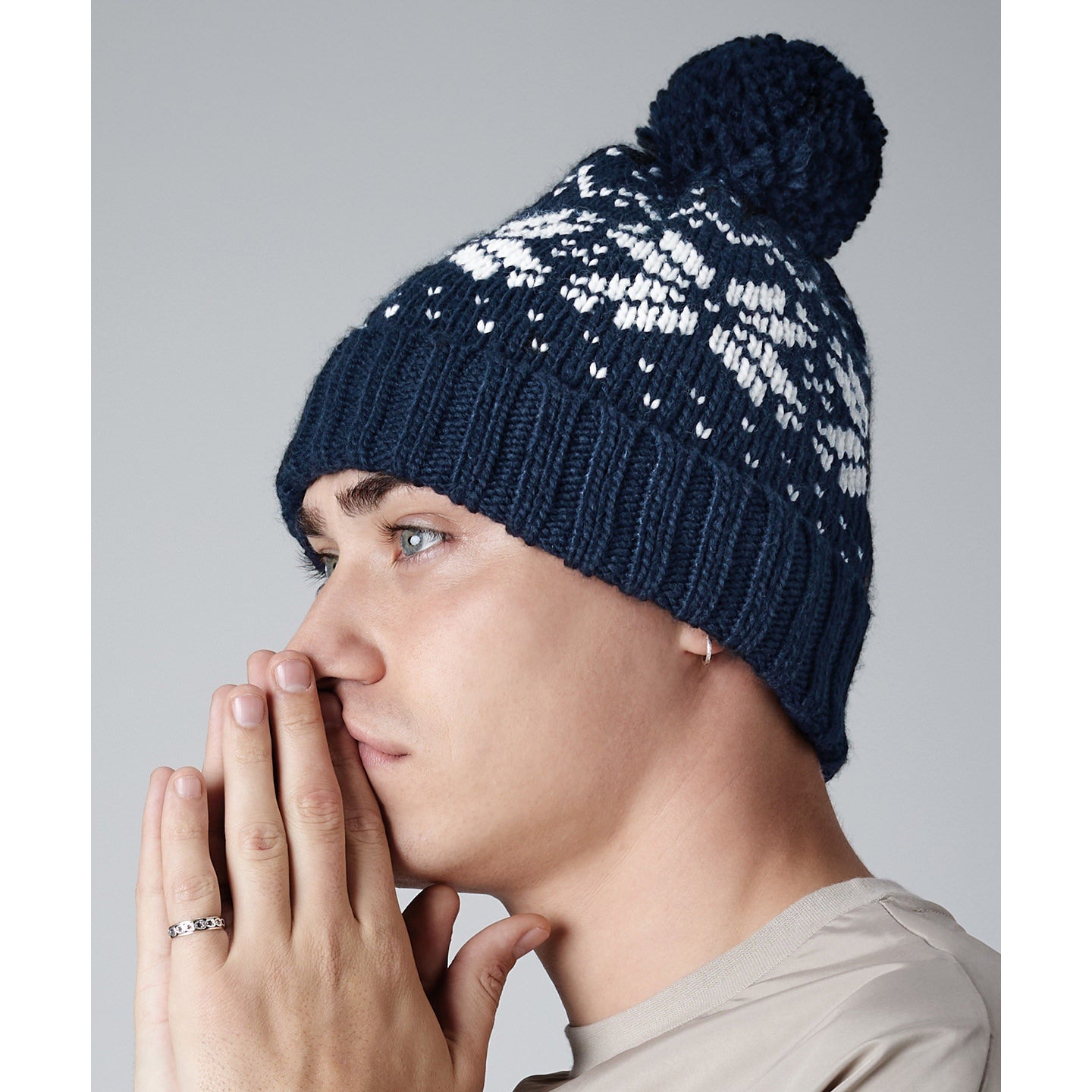 Beechfield Fair Isle Snowstar® Beanie