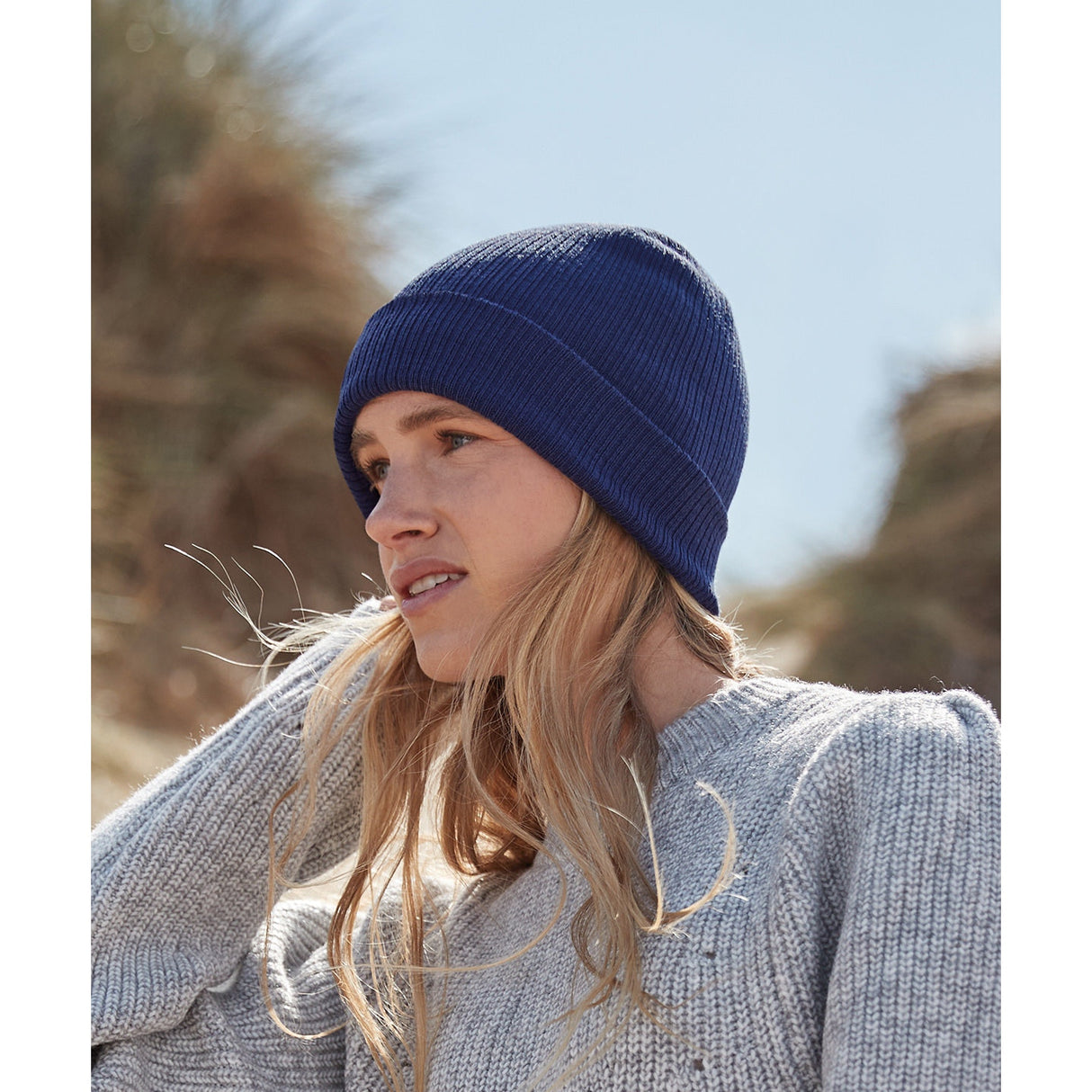 Beechfield Organic Cotton Fine Knit Beanie