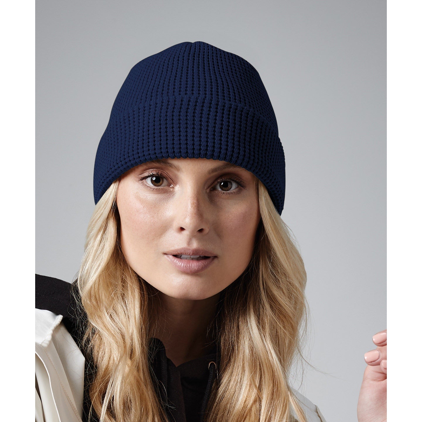 Beechfield Organic Cotton Waffle Beanie