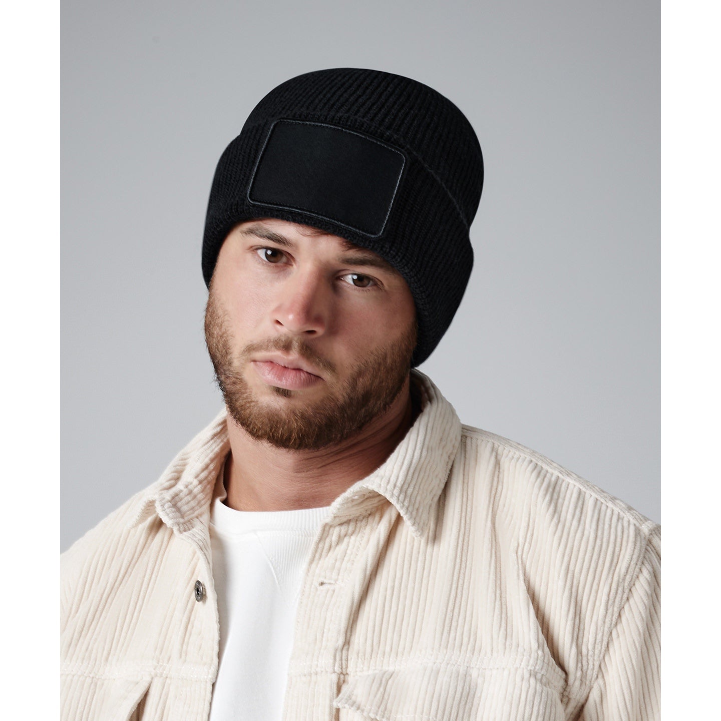 Beechfield Removable Patch Thinsulate Beanie