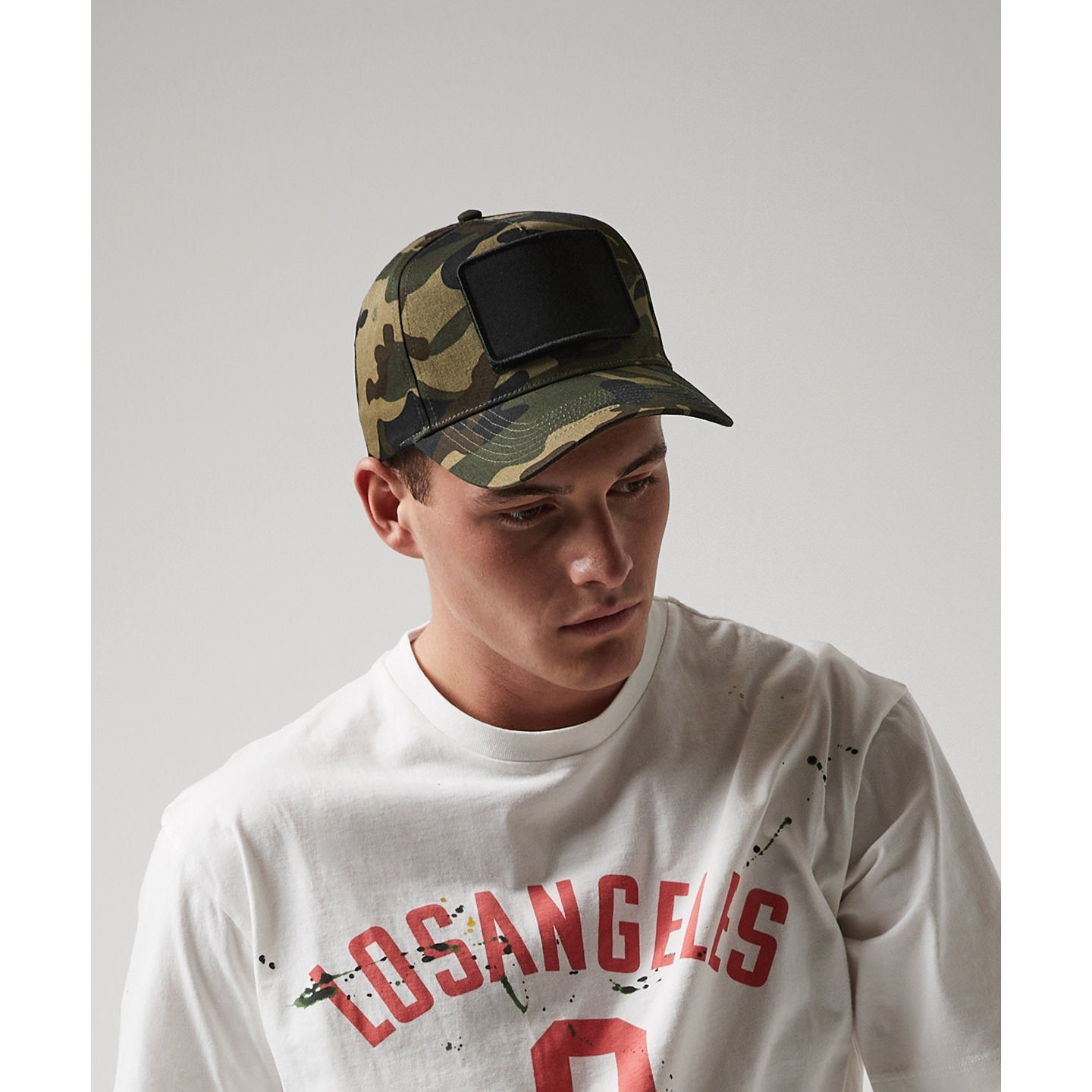 Beechfield Removable Patch 5-Panel Cap