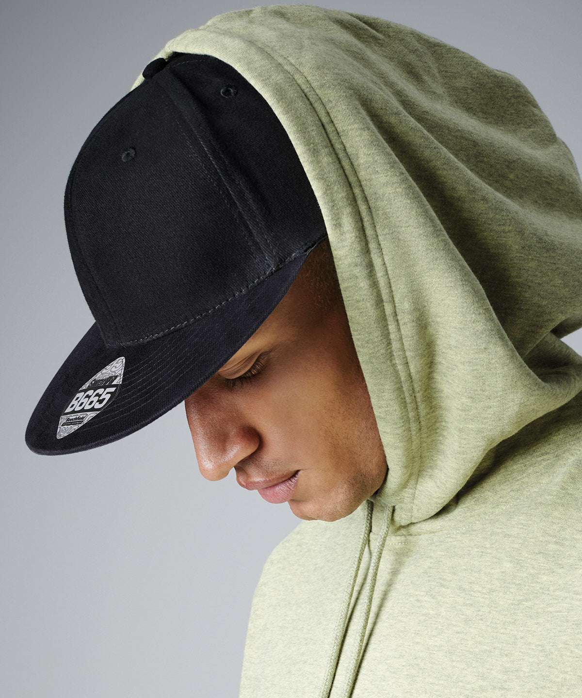 Beechfield Pro-Stretch Flat Peak Cap