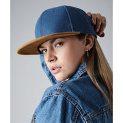 Beechfield Suede Peak Snapback