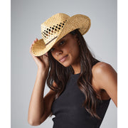 Beechfield Straw Cowboy Hat