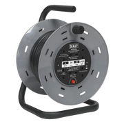 Sealey Cable Reel 25m 4 x 230V 2.5mm² Thermal Trip