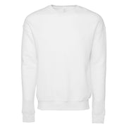 Bella Canvas Unisex Drop Shoulder Fleece - DTG White