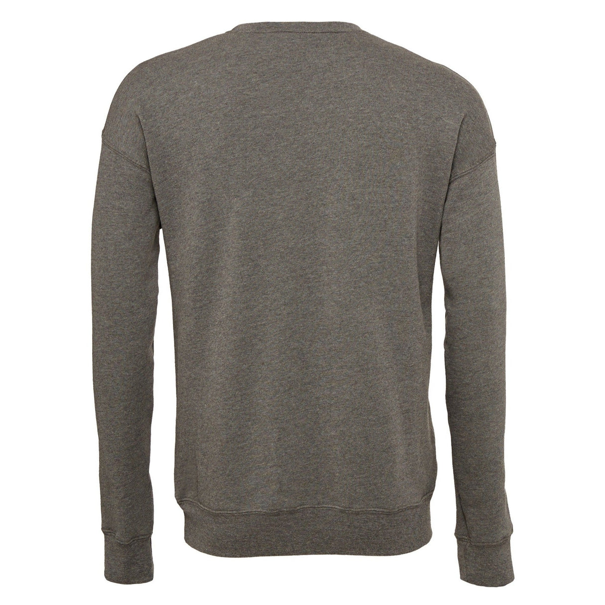 Bella Canvas Unisex Drop Shoulder Fleece - Deep Heather