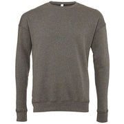 Bella Canvas Unisex Drop Shoulder Fleece - Deep Heather
