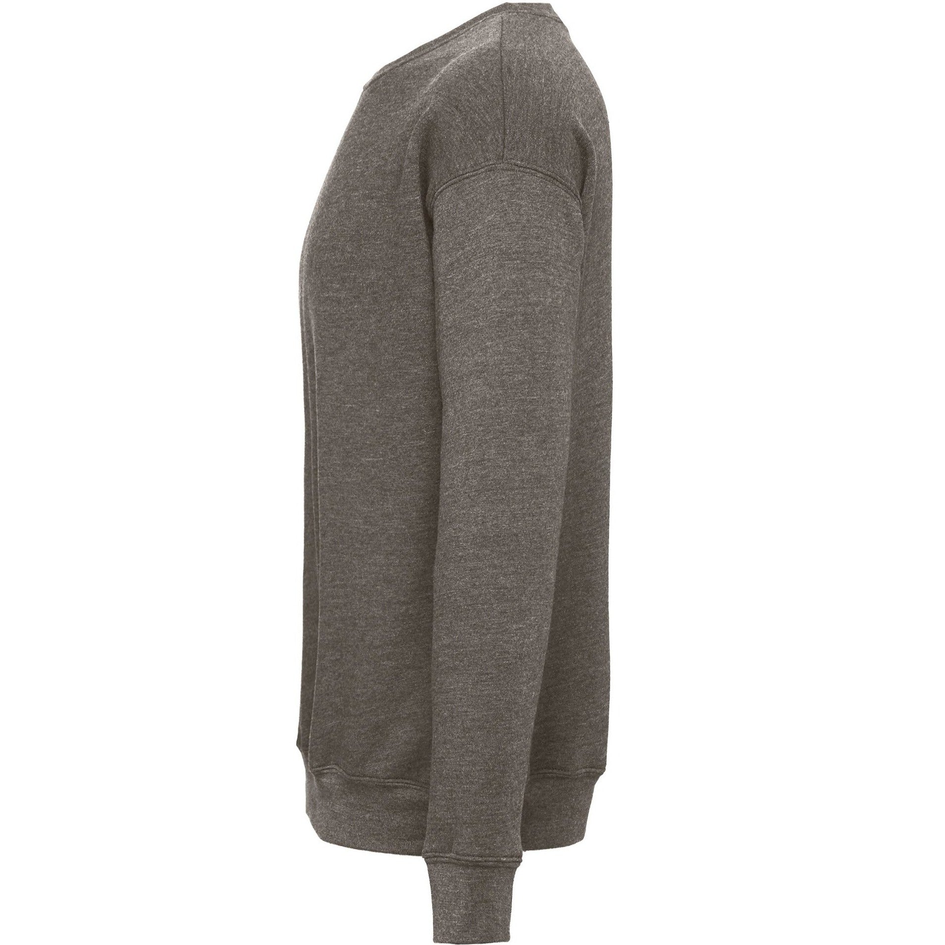 Bella Canvas Unisex Drop Shoulder Fleece - Deep Heather