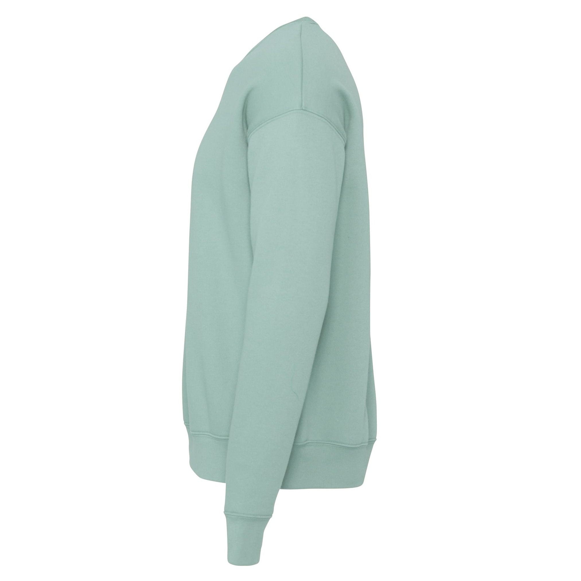 Bella Canvas Unisex Drop Shoulder Fleece - Dusty Blue