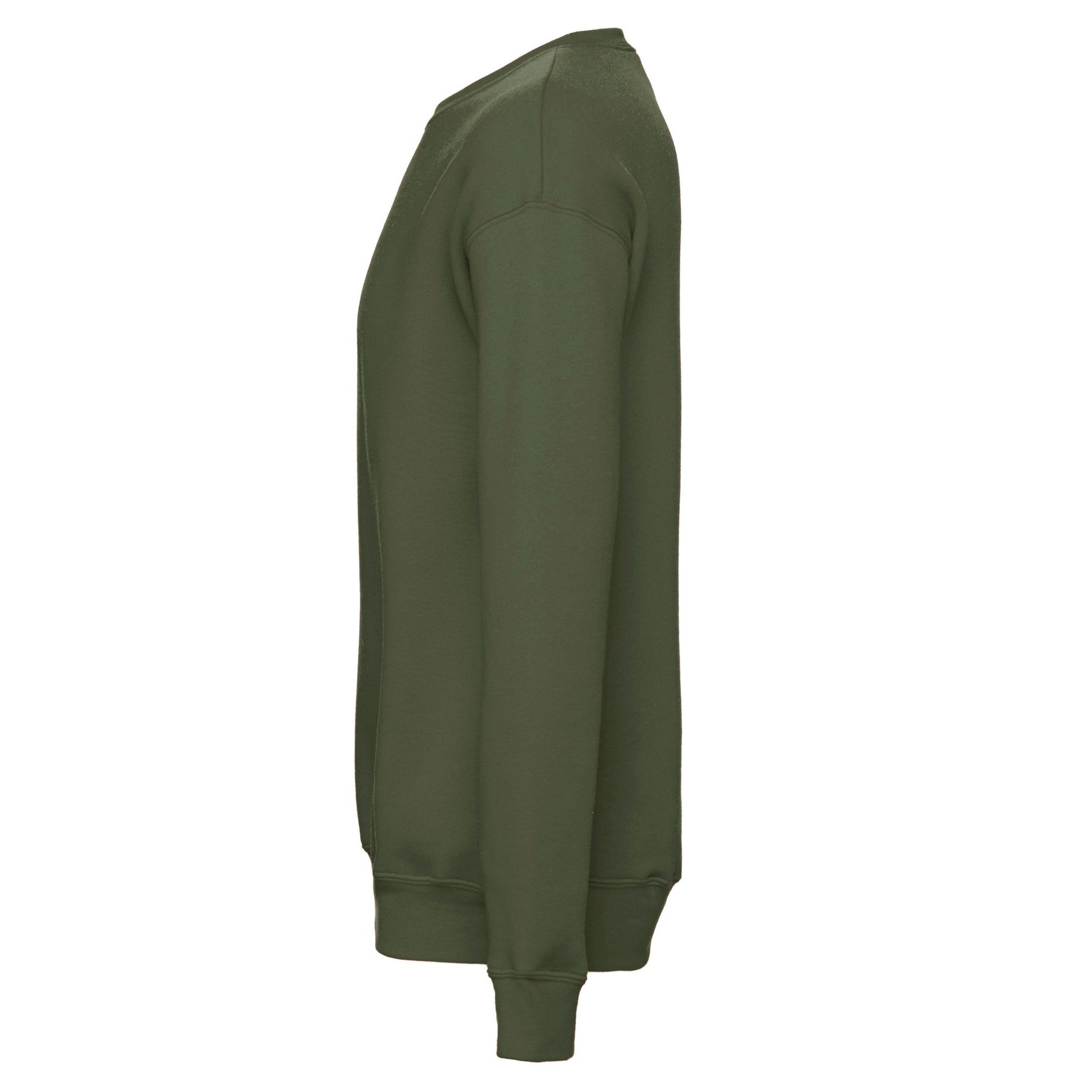 Bella Canvas Unisex Drop Shoulder Fleece - Military Green
