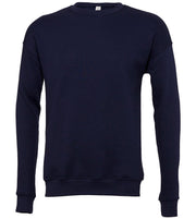 Bella Canvas Unisex Drop Shoulder Fleece - Navy