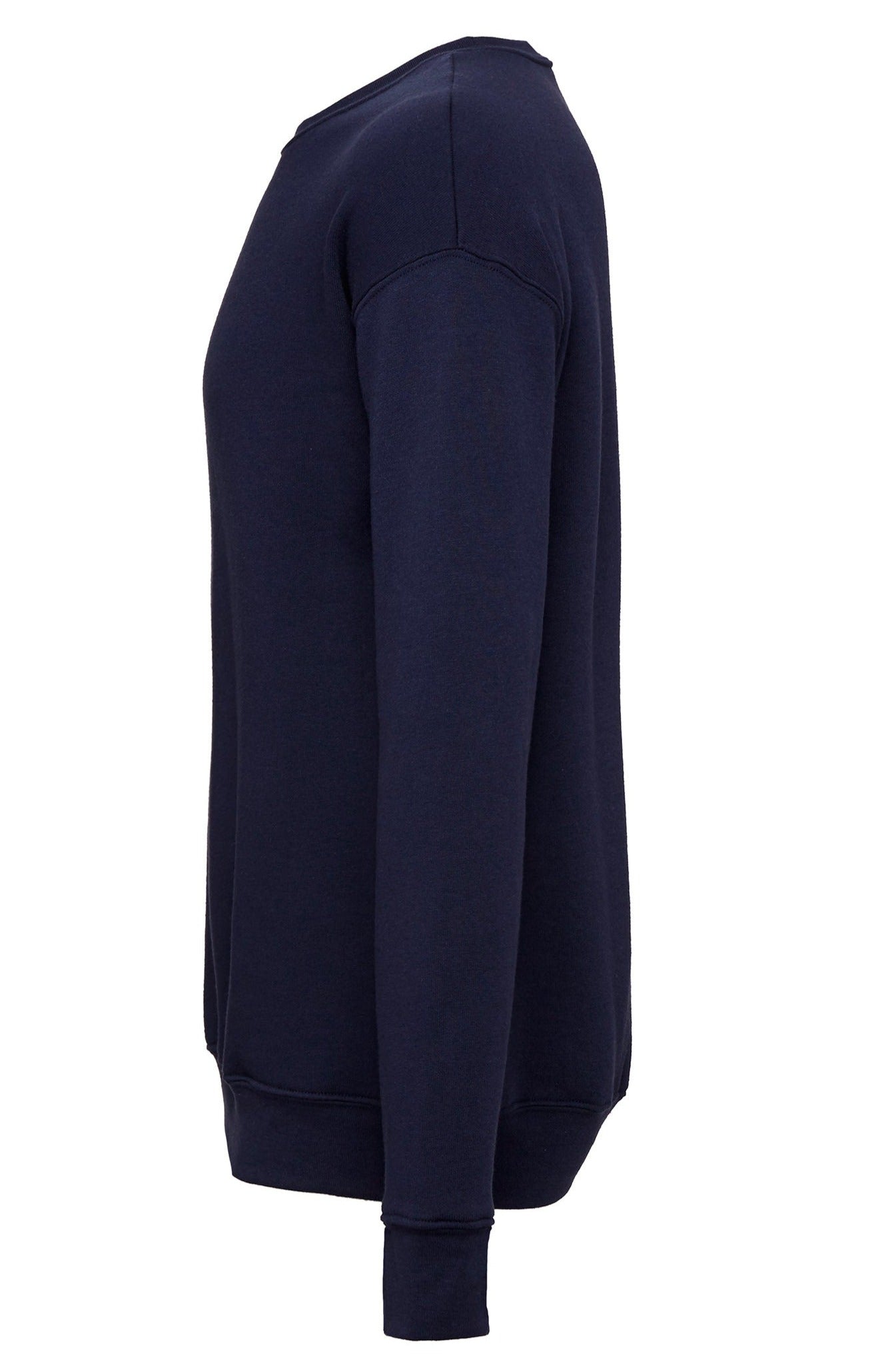 Bella Canvas Unisex Drop Shoulder Fleece - Navy