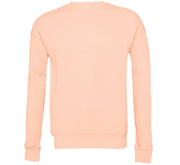 Bella Canvas Unisex Drop Shoulder Fleece - Peach