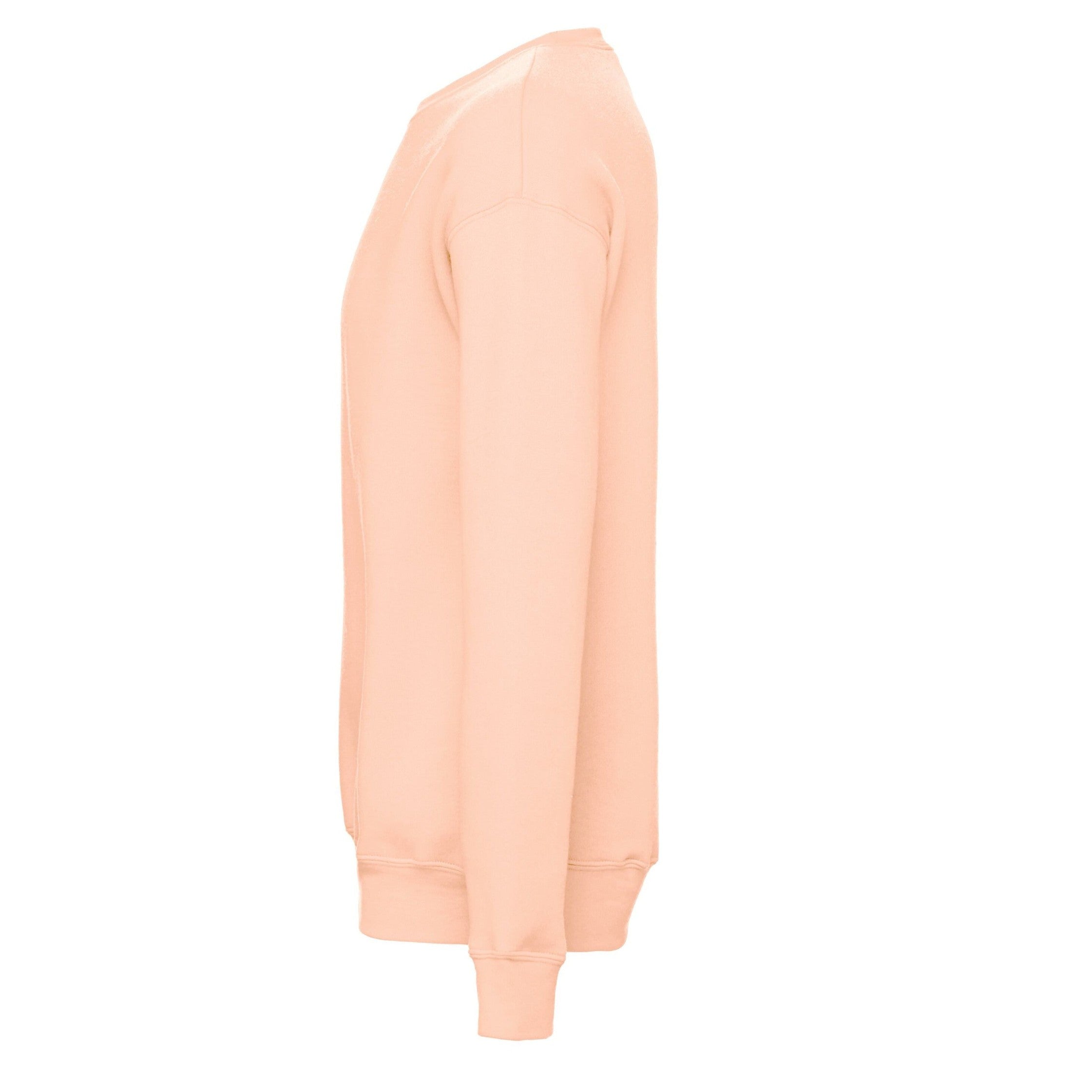 Bella Canvas Unisex Drop Shoulder Fleece - Peach