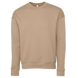 Bella Canvas Unisex Drop Shoulder Fleece - Tan