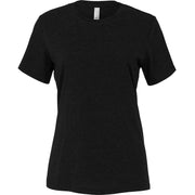 Bella Canvas Women's Relaxed Jersey Short Sleeve Tee - Black Heather