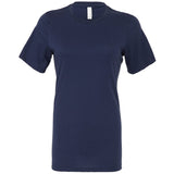 Bella Canvas Women's Relaxed Jersey Short Sleeve Tee - Navy