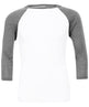 Bella Canvas Unisex Triblend ¾ Sleeve Baseball T-Shirt