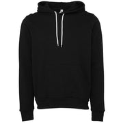 Bella Canvas Unisex Polycotton Fleece Pullover Hoodie - DTG Black