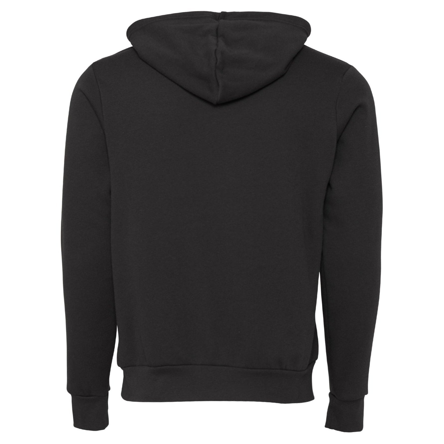 Bella Canvas Unisex Polycotton Fleece Pullover Hoodie - DTG Dark Grey