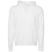 Bella Canvas Unisex Polycotton Fleece Pullover Hoodie - DTG White