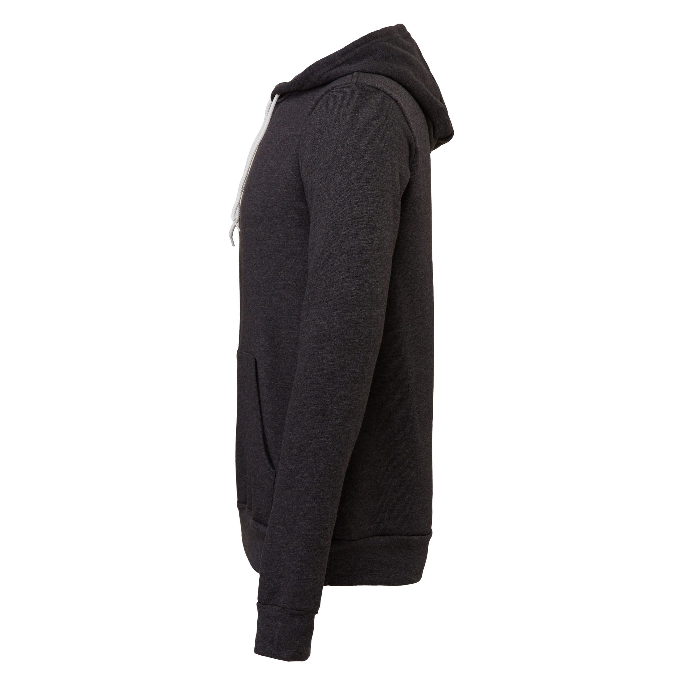 Bella Canvas Unisex Polycotton Fleece Pullover Hoodie - Dark Grey Heather